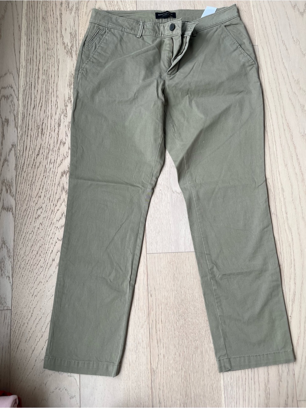 Banana Republic Olive Green Chino Pants